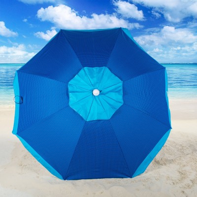 Rio Brands 6 ft. Tilt Beach Umbrella with Carry Bag - Stripe   